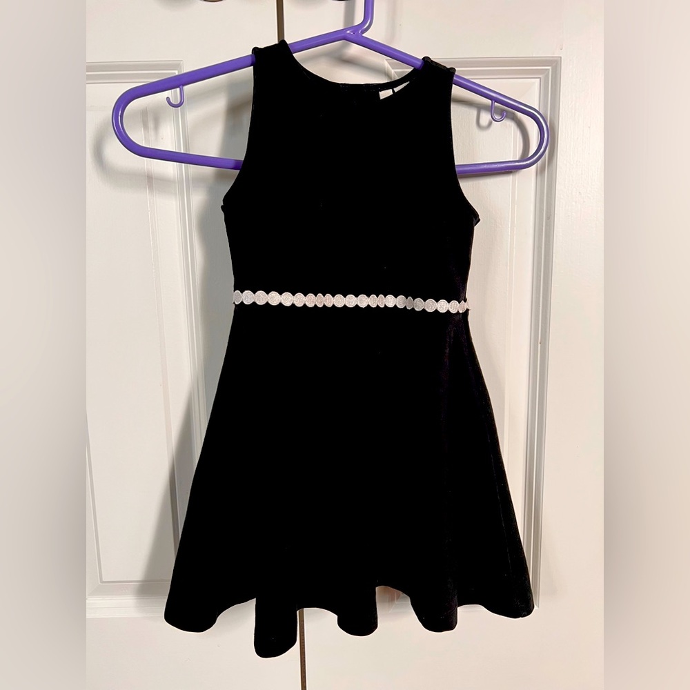 Janie & Jack little black dress. Size 5. One owner.